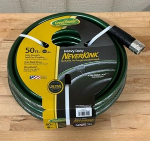 Green Thumb 784470 NeverKink Garden Hose, Heavy-Duty, 5/8 In. x 50 Ft. - - Picture 1 of 5