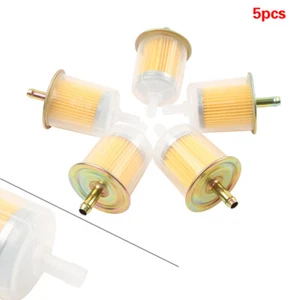 5Pcs 3/8" Fuel Filter Industrial Motorcycle Inline Gas Fuel Line - Picture 1 of 10