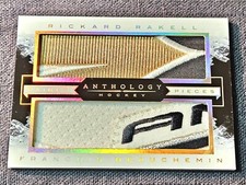 2015-16 Anthology Paired Patch /49 Gold Rickard Rakell Francois Beauchemin Relic