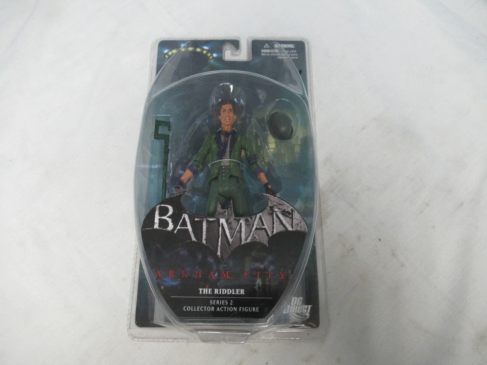 Batman Arkham City Series 2 Riddler 7in Action Figure by DC Direct Toys