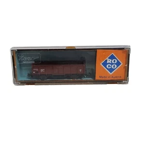 ROCO GONDOLA BROWN TRAIN N SCALE Vintage Locomotive CASED No.02331B - Picture 1 of 11