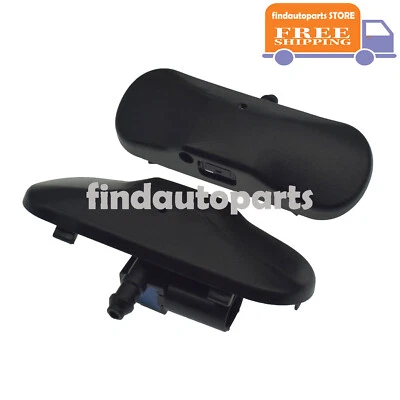 Boquilla de chorro para lavadora de parabrisas delantera izquierda y derecha 2 piezas para VW Tiguan Amarok Foto 1 de 4