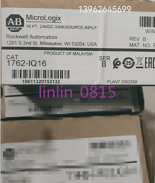 1Pcs New AB digital input module 1762-IQ16 - Image 1 of 1