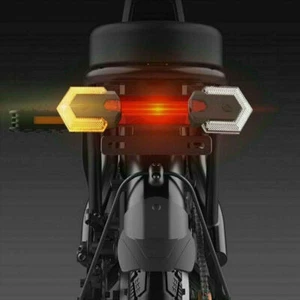 Fahrrad Blinker Licht mit Smart Funk Fernbedienung 1Set Neu - Bild 1 von 12