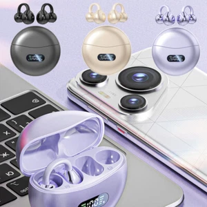Bluetooth Earbuds For iPhone 16/15/14/13/12 Samsung S25/S24 Sport Gym Earphones - Picture 1 of 23