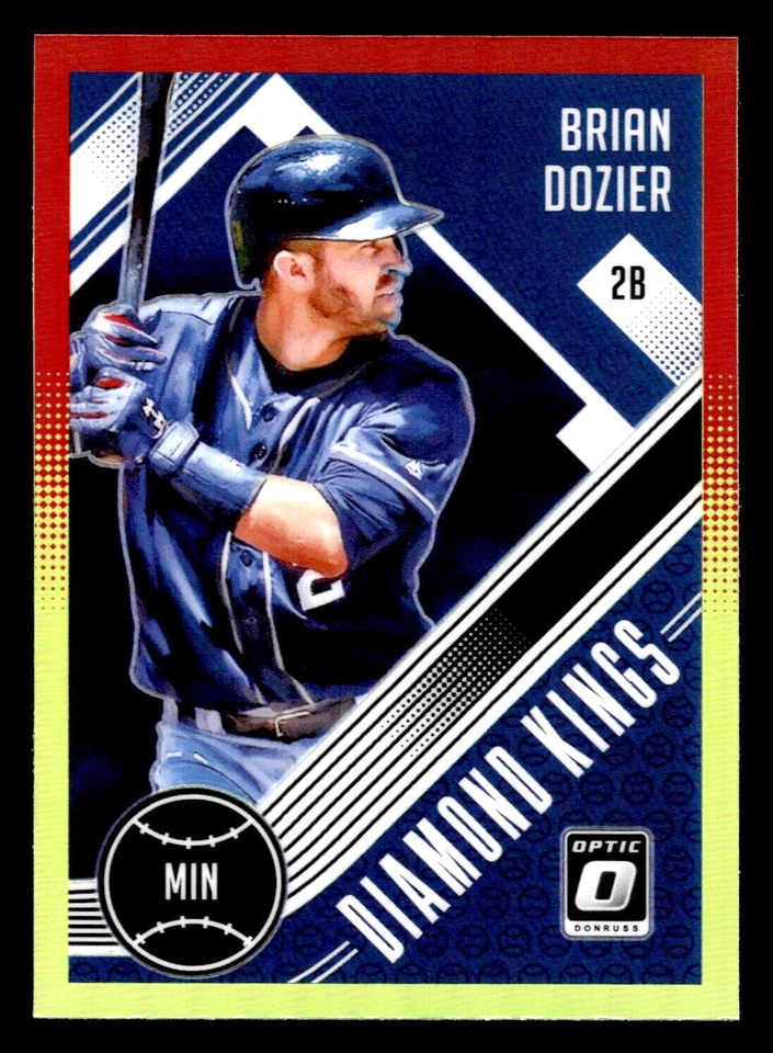 Donruss Optic Brian Dozier 2018 rojo y amarillo Prizm #17 - Minnesota Twins Foto 1 de 1