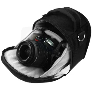 Bolso de hombro VanGoddy pequeño DSLR sin espejo para cámara para Canon EOS R50 V/90D - Imagen 1 de 10