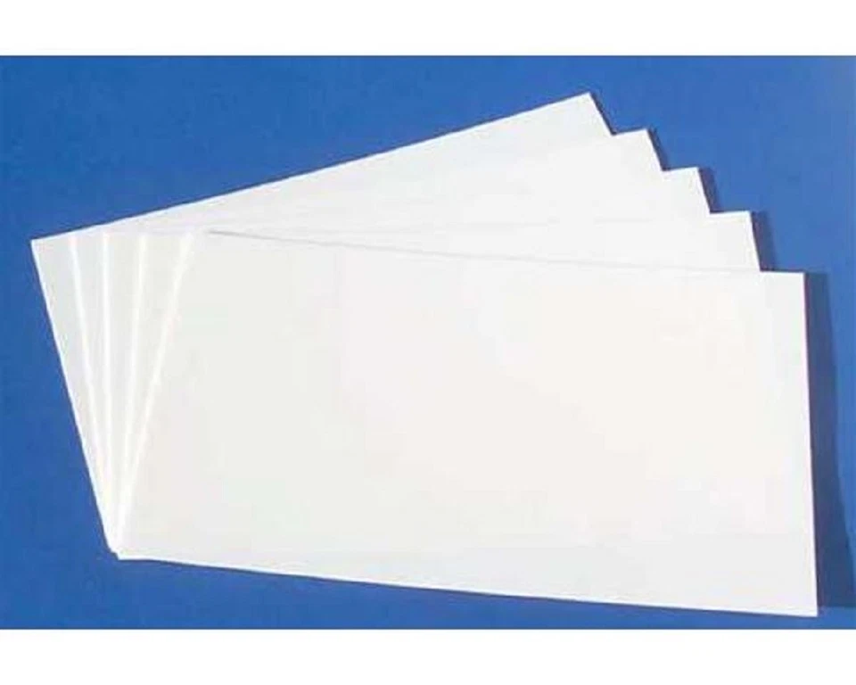 PLUS MODEL POLYSTYRENE SHEETS 110x190 mm thickness 1,2 mm  Cod.PL074 - Immagine 1 di 1