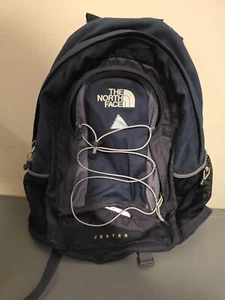 The North Face Jester Backpack Adult One Size Blue Hiking Casual Mens - Picture 1 of 2