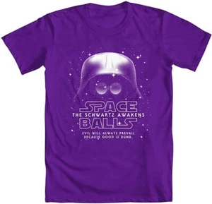The Schwartz Awakens Evil Will Prevail Good Is Dumb Space Balls Youth T-shirt - Picture 1 of 6