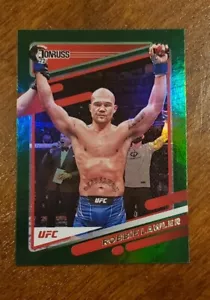 2022 PANINI DONRUSS UFC (#18) ROBBIE LAWLER VERDE INUNDACIÓN HOLO - Imagen 1 de 2