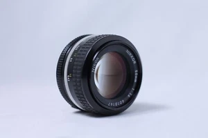 Nikon Ai nikkor 50 mm 1:1.4 lente de cámara enfoque manual hecho en Japón lente antigua - Imagen 1 de 8
