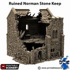 Ruined Norman StoneKeep Scatter Terrain Tabletop Gaming 3DPrint 32/28/20/15/10mm