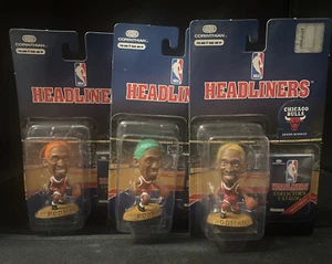 1996 CORINTHIAN HEADLINERS NBA DENNIS RODMAN CHICAGO BULLS All 3 Hair Colors New - Picture 1 of 2