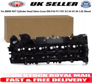 For BMW N57 Cylinder Head Valve Cover E90 F36 F11 F01 X3 X4 X5 X6 3.0L Diesel - Picture 1 of 5