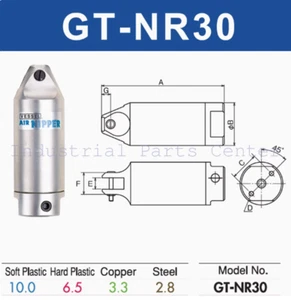 GT-NR30 Pneumatic wire spigot shears Pilot seat - Picture 1 of 1