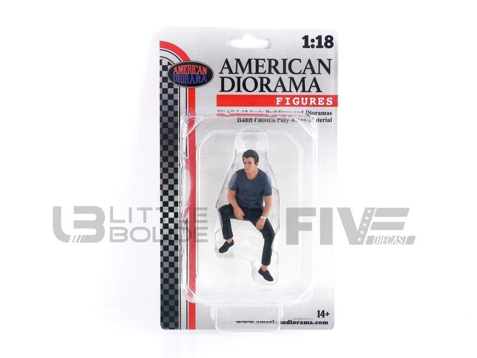 AMERICAN DIORAMA 1/18 - FIGURINES DIORAMA FIGURE SERIES - GENTLEMEN'S CLUB 5 188 - Photo 1/1