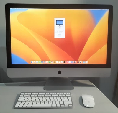 Apple iMac 27” 2017, i5 3.5Ghz, 24GB RAM, 1TB SSD, Boxed, 5k, 4GB GPU - Image 1 of 4