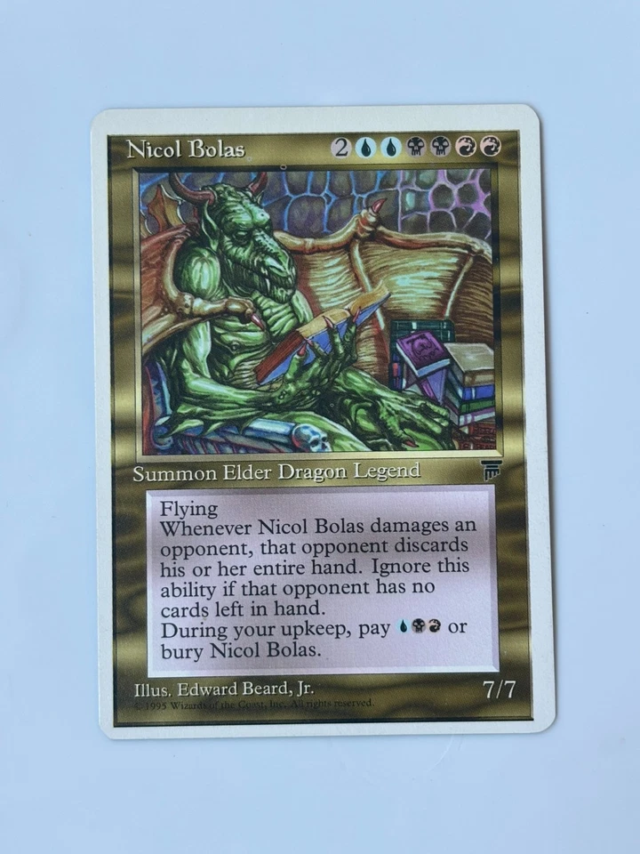 Nicol Bolas Chronicles Magic the Gathering Card - Image 1 of 1