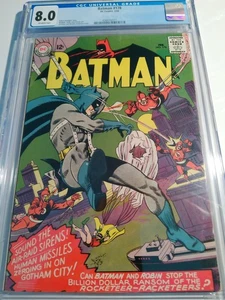 Batman #178 CGC 8.0 VF Very fine 1966 DC Robin OW - Picture 1 of 6