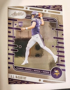 2024 Panini Absolute Rookies JJ McCarthy #110 Rookie RC Vikings - Picture 1 of 1