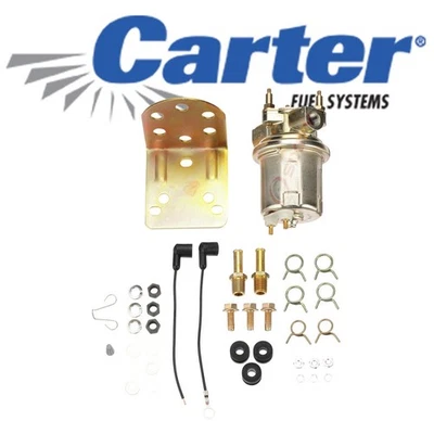 Genuine Carter Gold P4594 Competition Series Electric Fuel Pump 6-8 PSI 72 GPH - Image 1 of 2