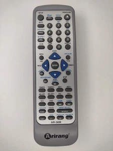 Arirang AR-36M DVD/CD Reproductor de Karaoke Control Remoto Original Auténtico Reemplazo - Imagen 1 de 3