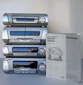 Technics Stereo System SC-EH750 CD Cassette Radio Japan *Read Description* - Picture 1 of 23