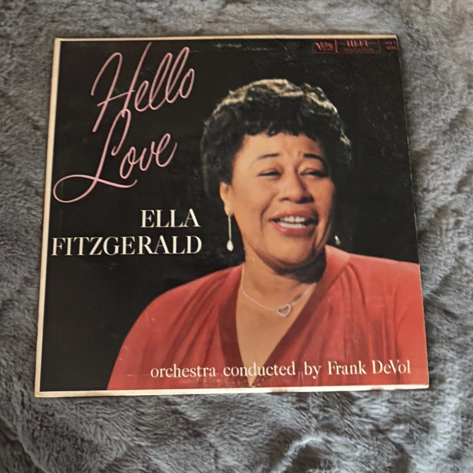 Ella Fitzgerald - Hello Love OG LP, 1959, Verve Recs, MG VS 6100 - Image 1 of 4