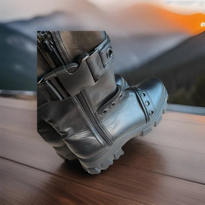 Botas Killstar Astral Ash para mujer talla 12 gótico punk emo negras combate gruesas Foto 1 de 4