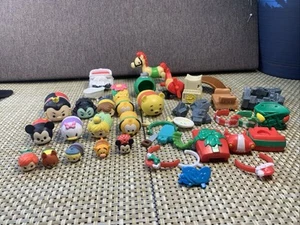 Lot Of 14 Disney Tsum Tsum All Assorted vinyl figures And Accessories Pictured - Picture 1 of 9