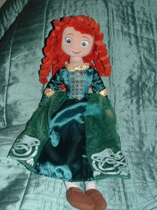 DISNEY DISNEYLAND PARÍS VALIENTE PRINCESA MÉRIDA 20" MUÑECA PELUCHE PELUCHE (Cc) - Imagen 1 de 6