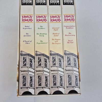 Fawlty Towers Complete Collection VHS Box Set Prunella Scales BBC Video 1984 - Image 1 of 4