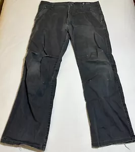 Kuhl Slackr Style Pants Mens 34x30 Black Straight Leg Hiking Outdoor Relaxed Fit - Picture 1 of 20