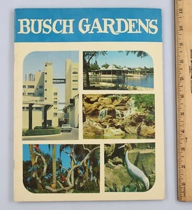Vintage 1960s Busch Gardens Los Angeles Travel Guide Booklet California - Picture 1 of 6