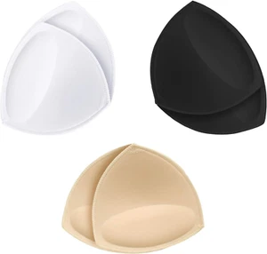 Removable Bra Pads Inserts for Women'S Sports, Bikini, and Swimsuit - Picture 1 of 12