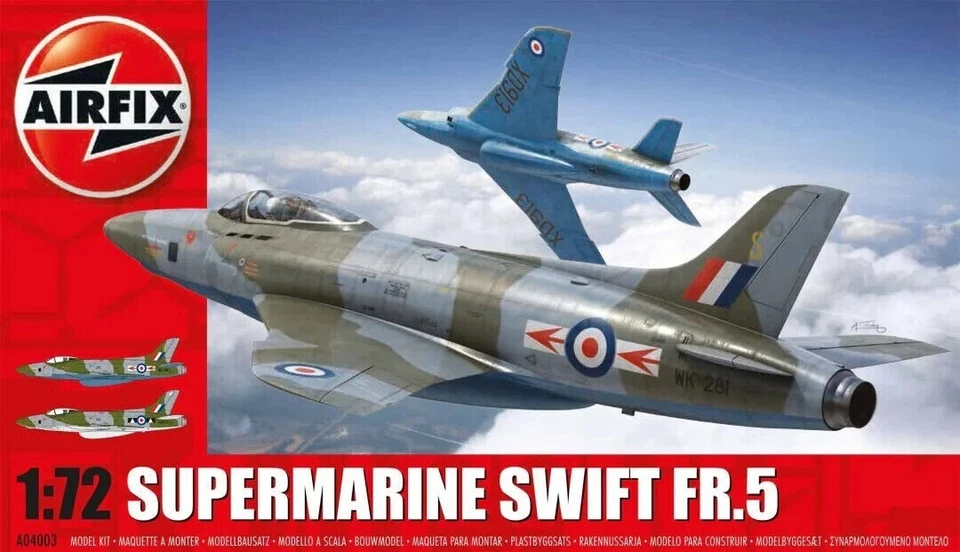 1/72 AIRFIX SUPERMARINE SWIFT FR 5 - Immagine 1 di 1