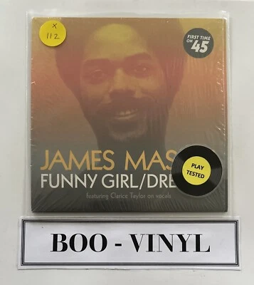 James Mason - Funny Girl / Dreams 7" vinyl Soul Jazz Funk Jazz NM / NM - Bild 1 von 4