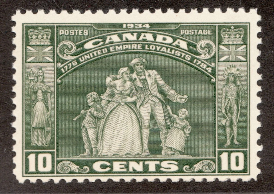 1934 Canada Sc #209 - 10¢ - Loyalists Statue - MNH  - Image 1 of 1