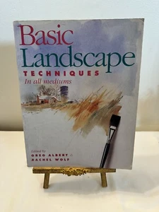 Basic Landscape Techniques By Greg Albert Art Painting watercolor oil paint - Picture 1 of 5