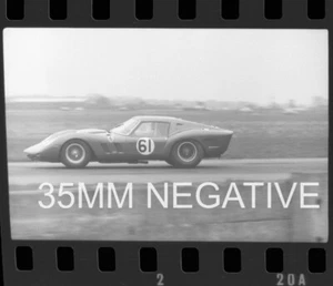 FERRARI 250 GTO DROGO CHRIS KERRISON GOODWOOD 1964 EPOCA NEGATIVO 35MM - Foto 1 di 3