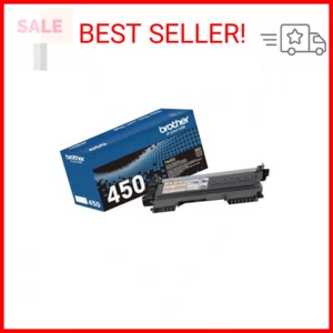 Brother Genuine High Yield Toner Cartridge, TN450, Replacement Black Toner, Page - Picture 1 of 1