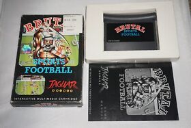 Brutal Sports Football  (Atari Jaguar) Complete in Box CIB