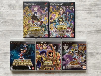 SONY PS 2 3 Saint Seiya  Hades & Senki & Brave Soldiers & Soldiers Soul 5games  - Image 1 of 4