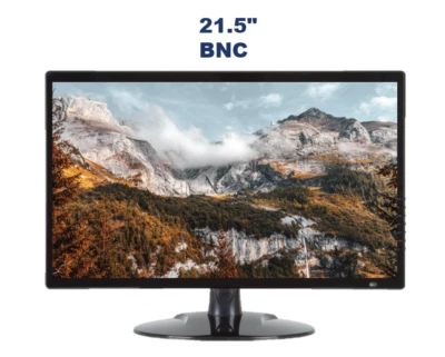 101AV 21.5" Display Security Monitor Analog HD 1080P TVI AHD CVI CVBS HDMI 2 BNC - Image 1 of 4