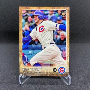 2015 Topps Update Kris Bryant Throwback Image Variation Rookie RC #616 Rockies