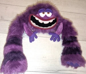 ART from Monsters University Purple Monster Poseable 14" Plush Disney Pixar - Picture 1 of 2