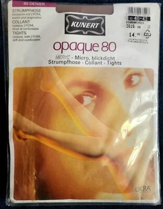 Strumpfhose Kunert opaque 80 DEN mit Lycra, Gr.II (40-42), Diamant, OVP - Bild 1 von 2