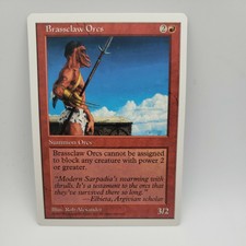 Brassclaw Orcs x1 - 5th Fifth Edition Core Set - MTG - Near Mint Pack Fresh