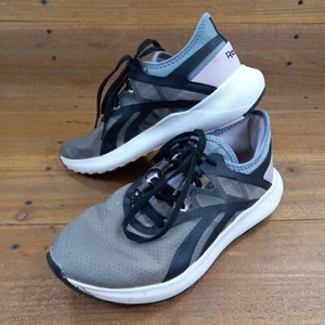 Zapato para correr Reebok para mujer talla 7 Floatride Fuel Run negro/gris/rosa clásico - Imagen 1 de 8